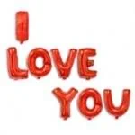 כיתוב I LOVE YOU