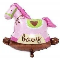 בלון סוס ורוד GIRL