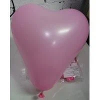בלוני לב ורוד פסטל